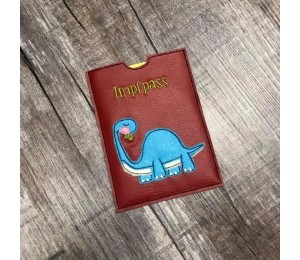 Stickserie - ITH Impfpasshülle in 2 Größen & je 2 Varianten